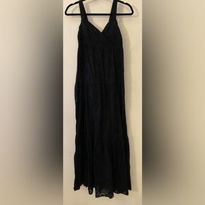 Zara embroidered eyelet dress